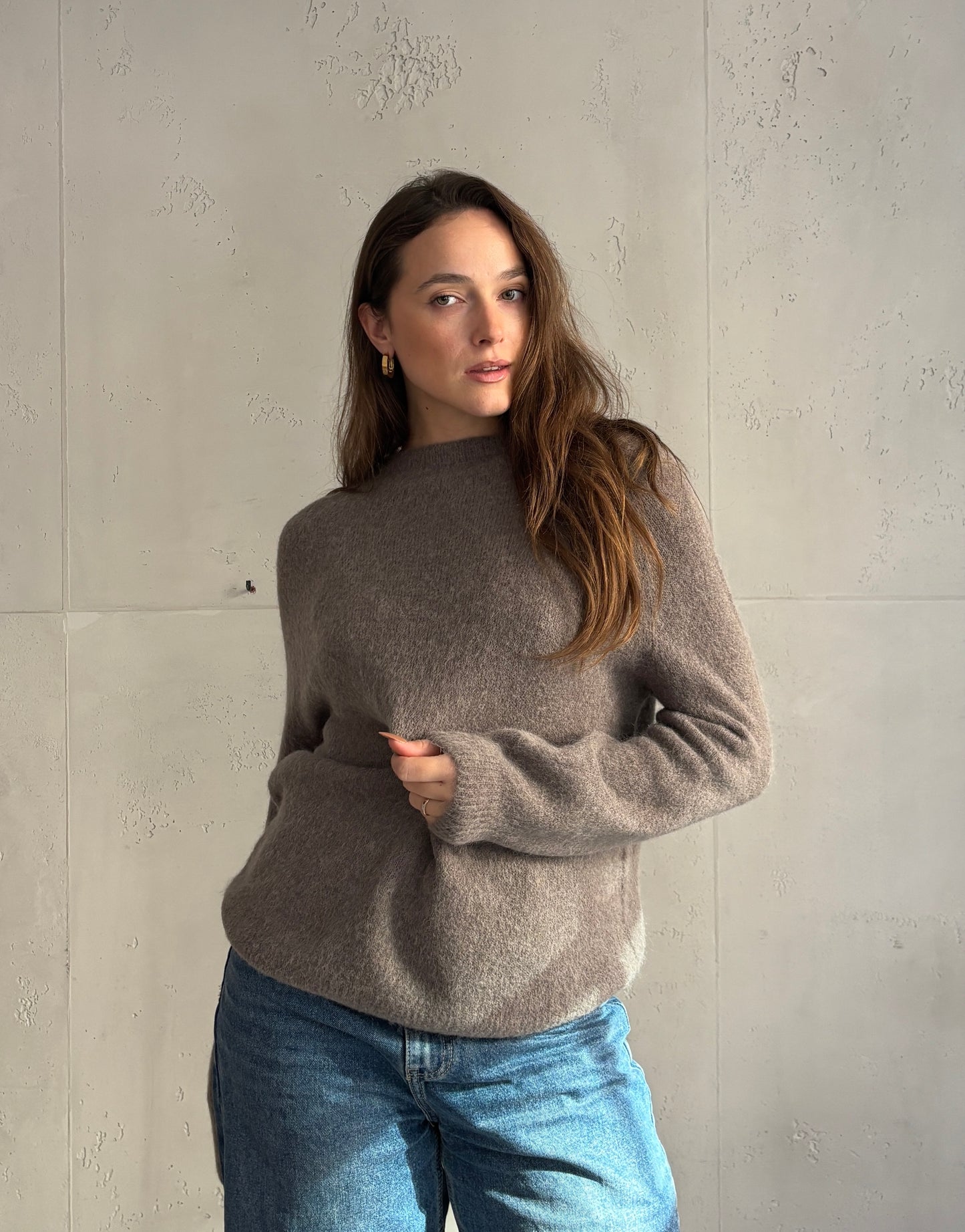 Alpaka Pullover – hochwertiger Rundhals-Strick