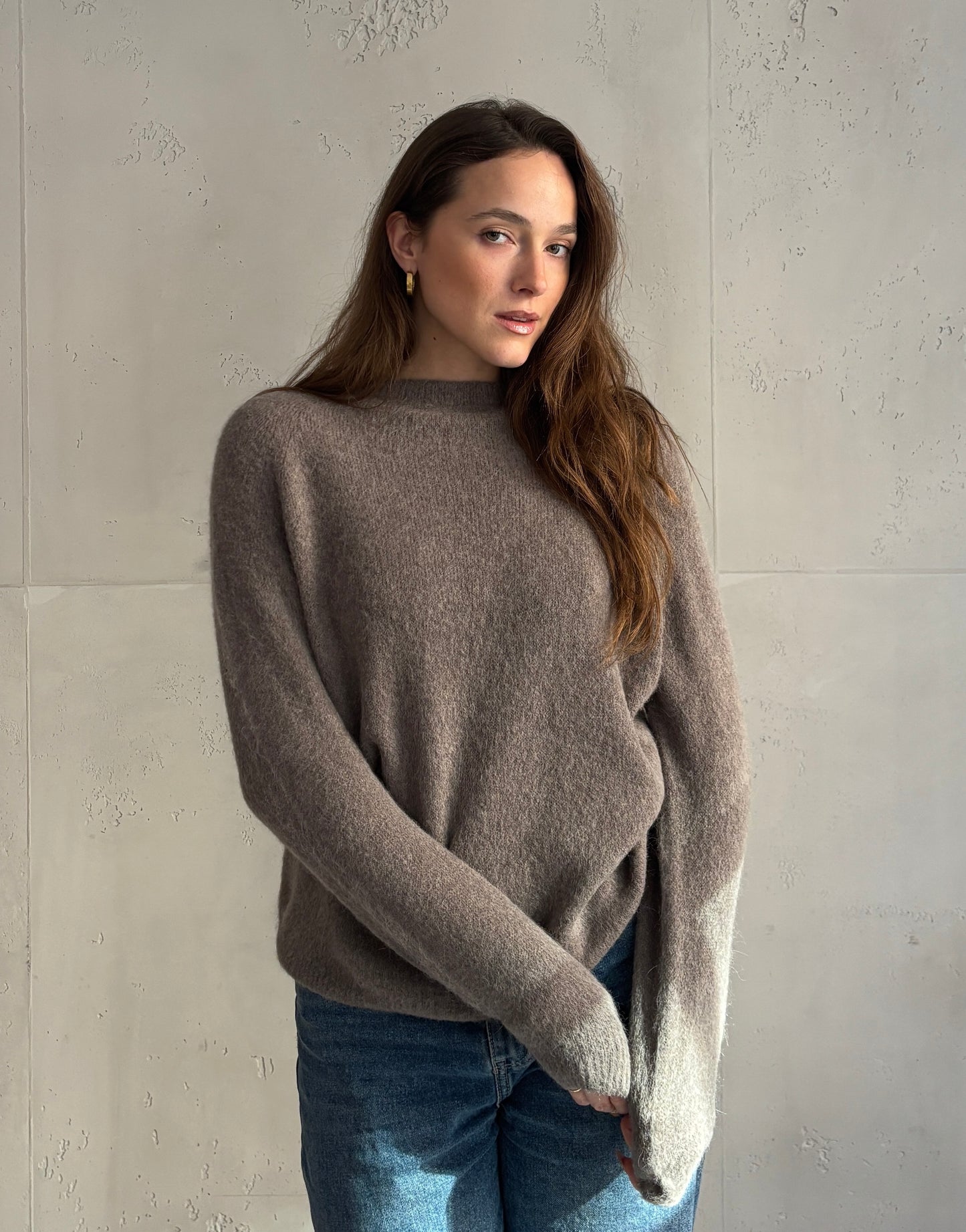 Alpaka Pullover – hochwertiger Rundhals-Strick