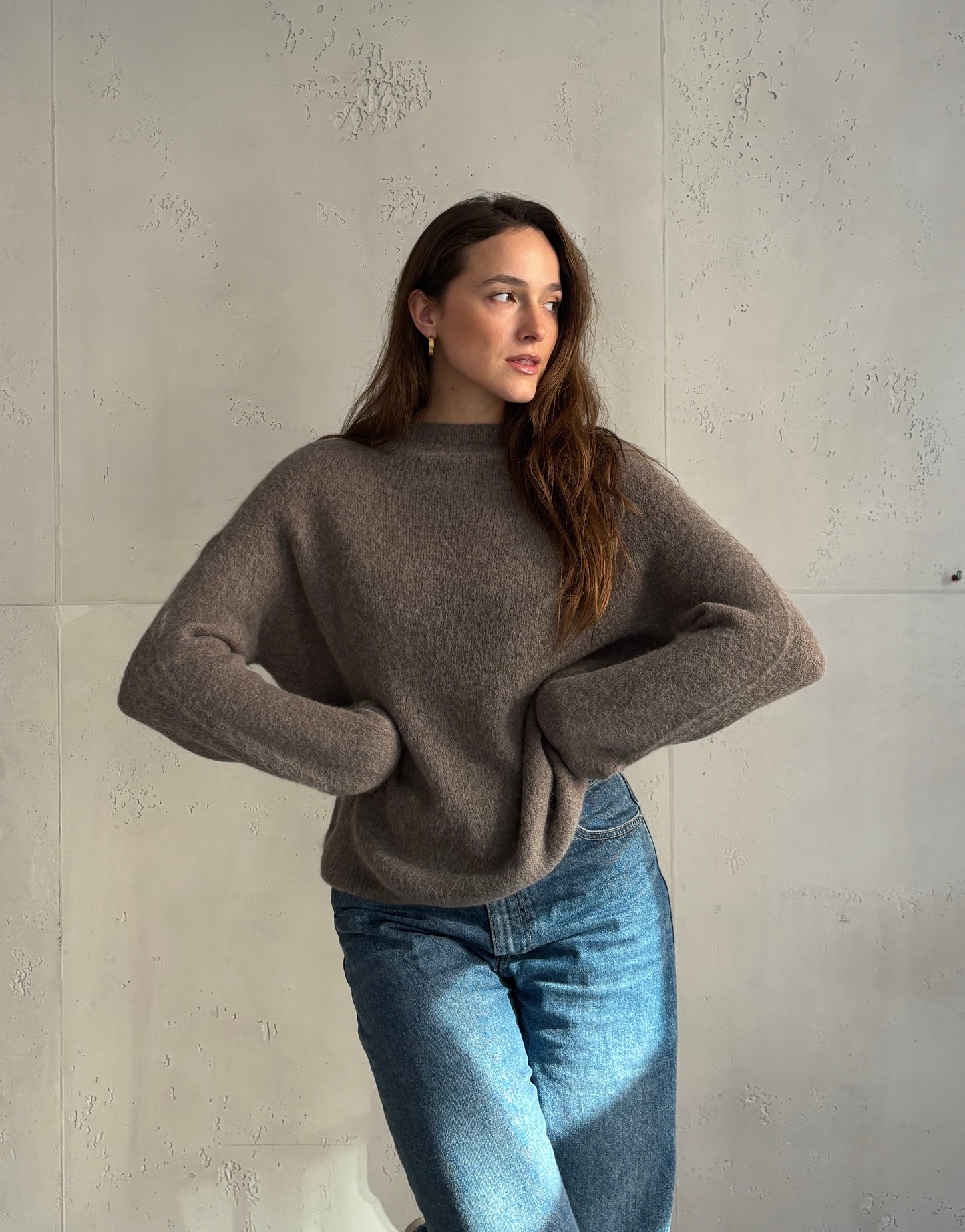 Alpaka Pullover – hochwertiger Rundhals-Strick