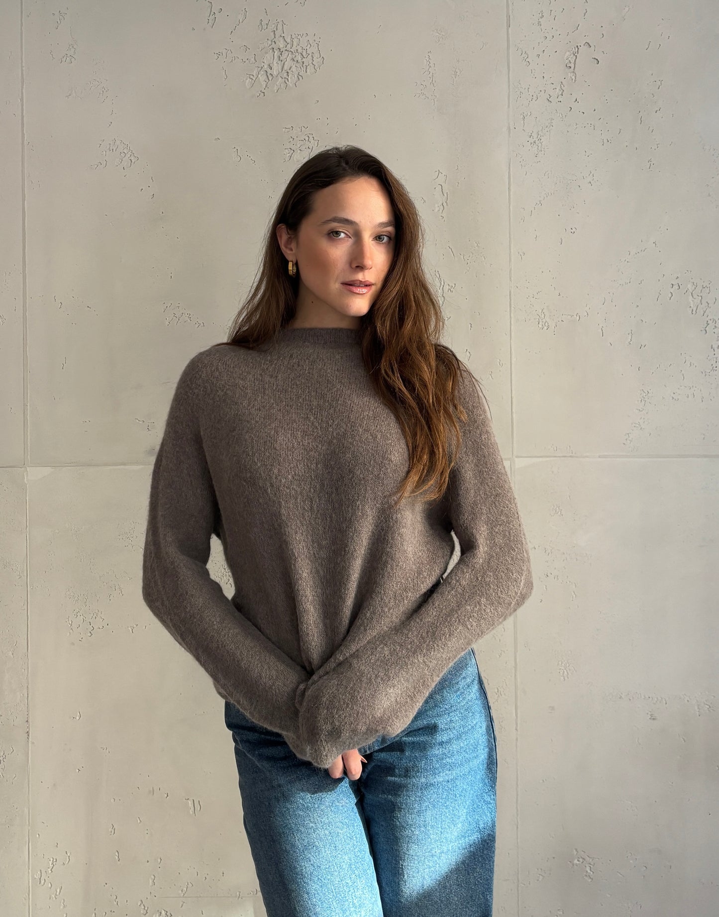 Alpaka Pullover – hochwertiger Rundhals-Strick