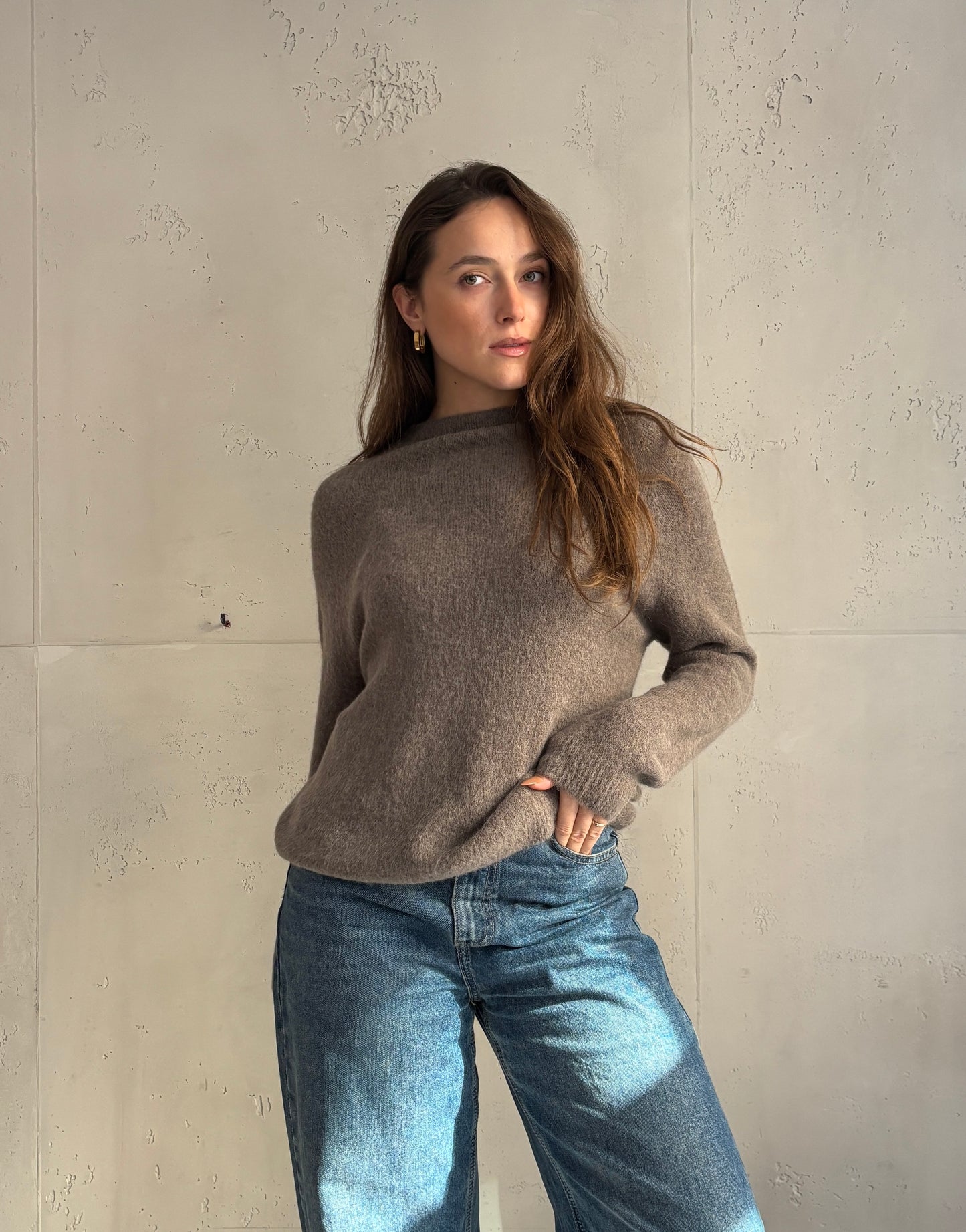 Alpaka Pullover – hochwertiger Rundhals-Strick