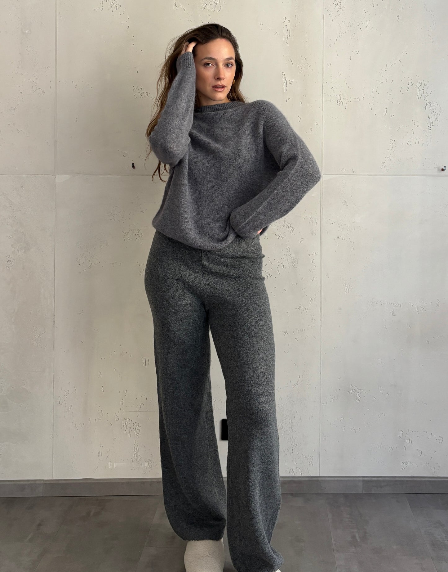 Alpaka Pullover – hochwertiger Rundhals-Strick