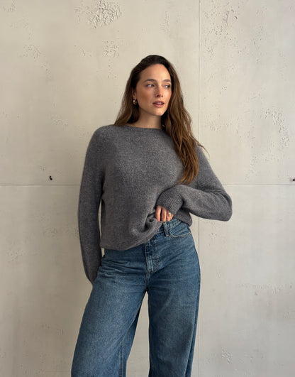 Alpaka Pullover – hochwertiger Rundhals-Strick