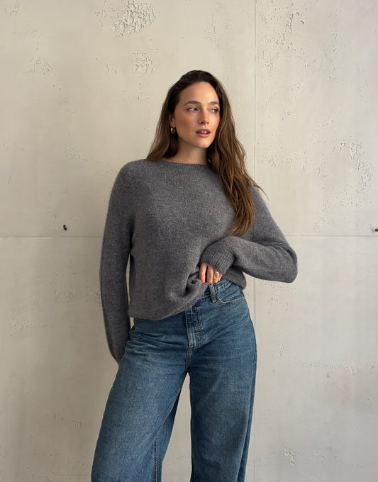 Alpaka Pullover – hochwertiger Rundhals-Strick