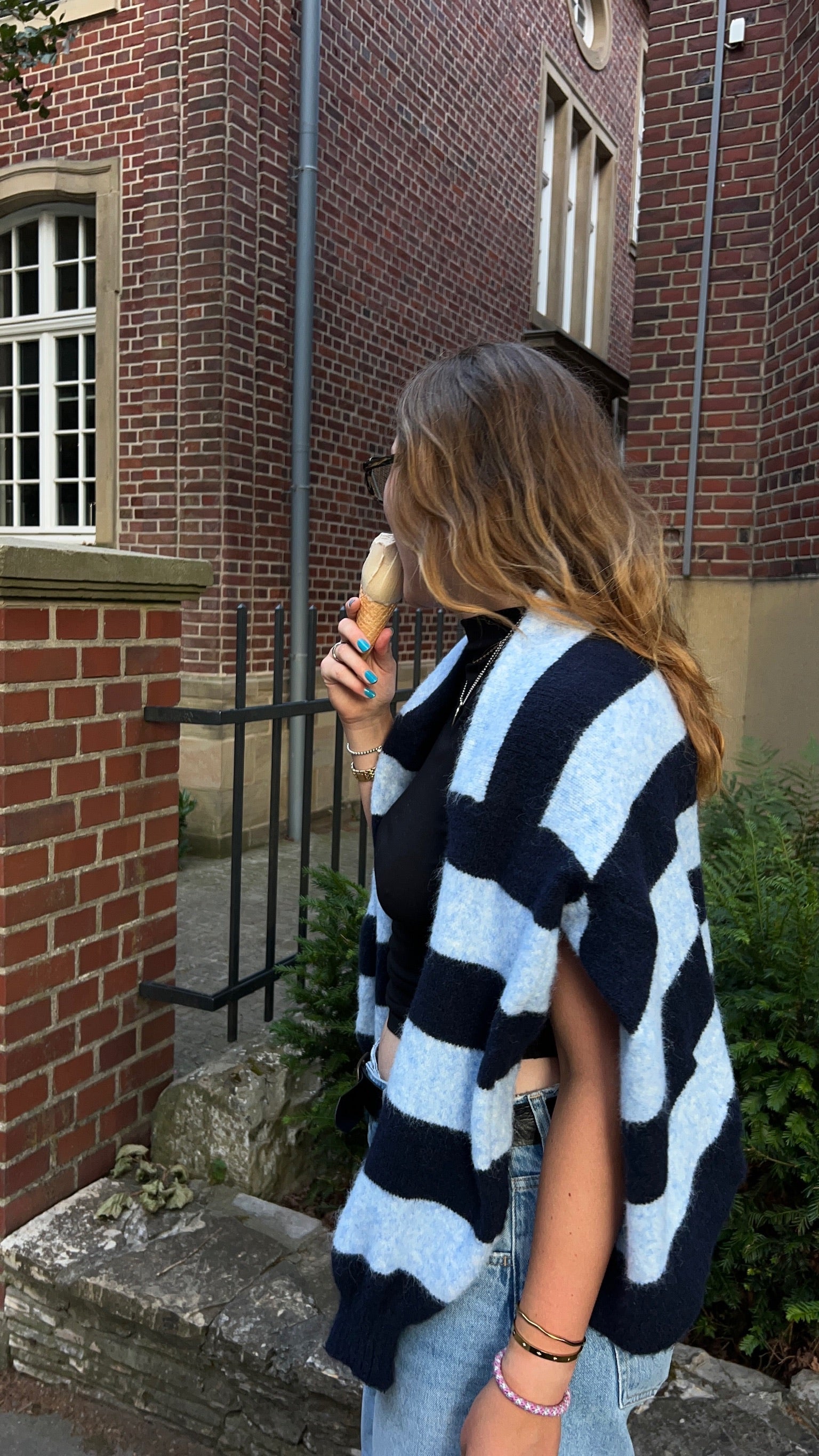 Button Strickjacke - Styling