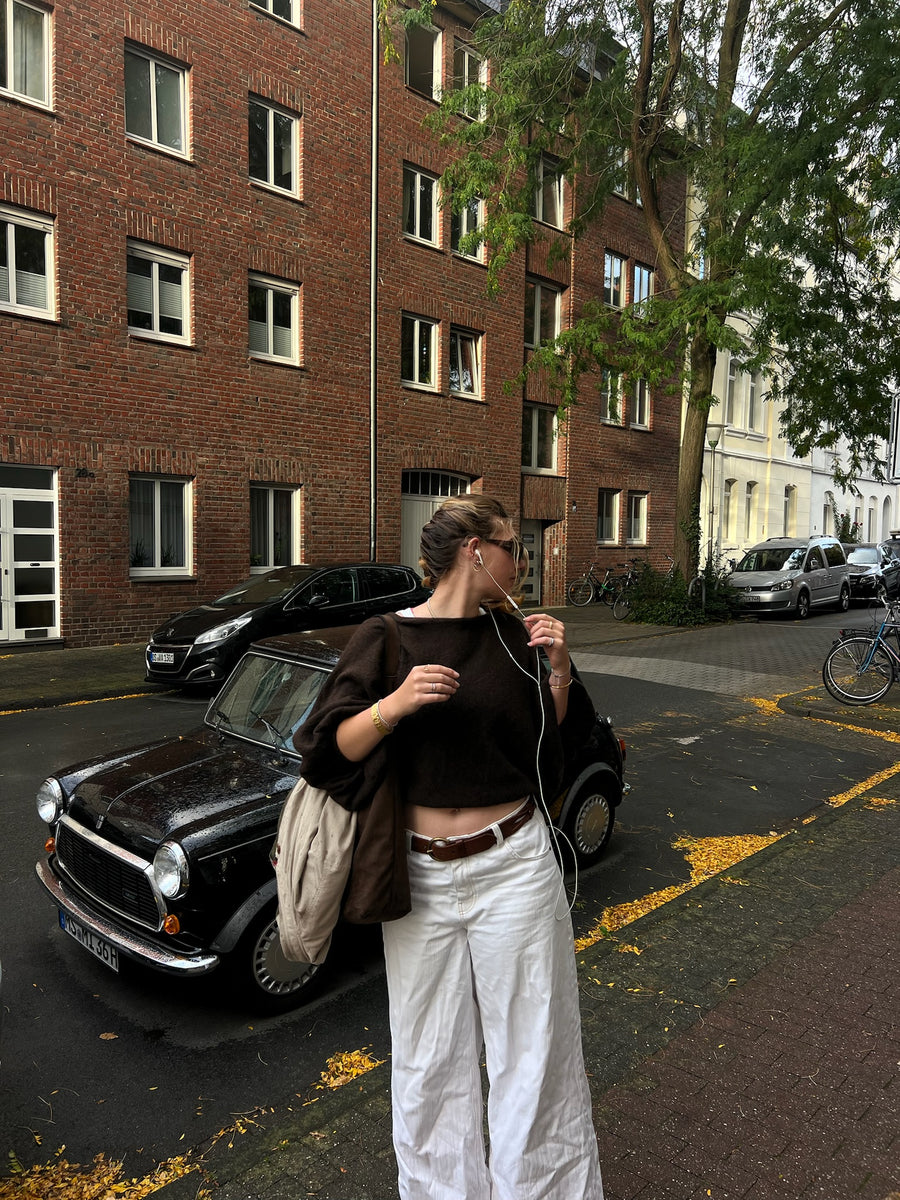 Pullover mit Fledermausärmeln