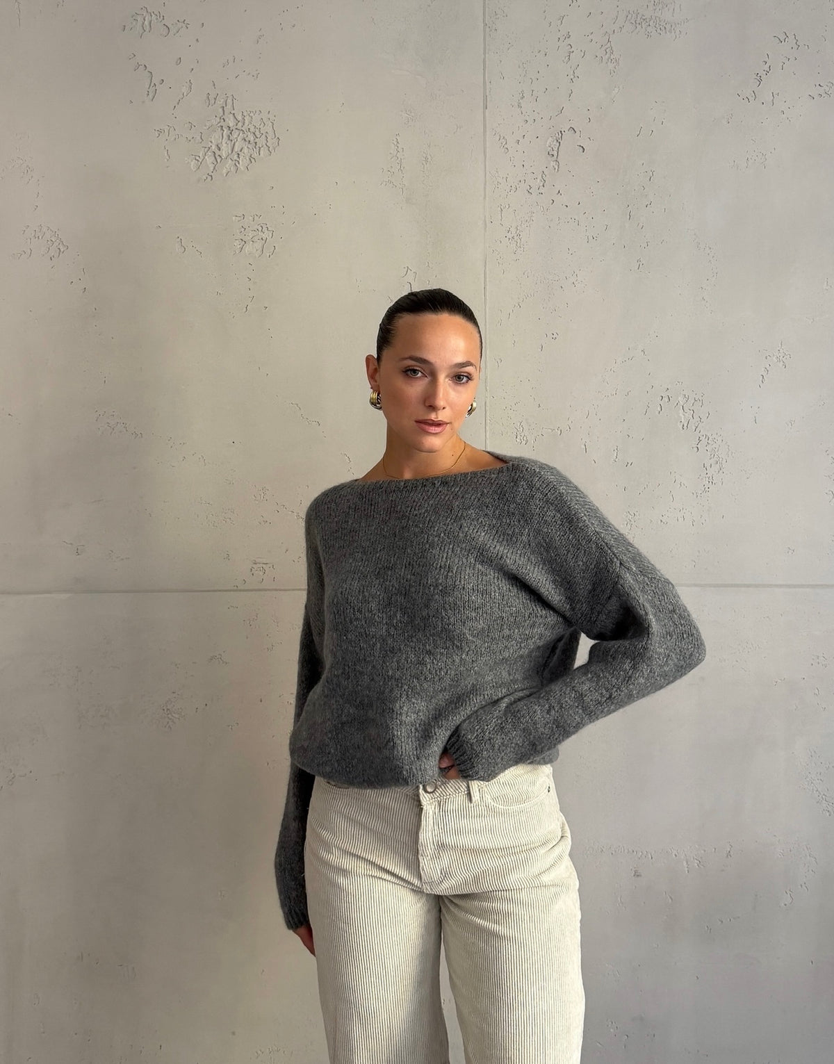 Superfine Alpaca Rundhals Pullover