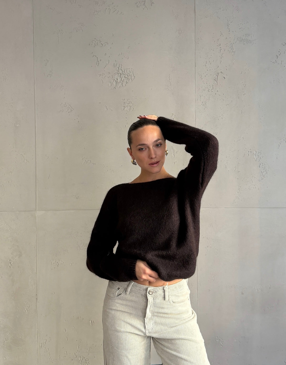 Superfine Alpaca Rundhals Pullover