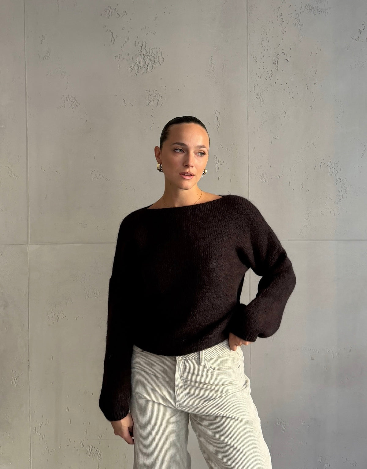 Superfine Alpaca Rundhals Pullover