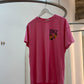  pinkes T-Shirt mit Italy Druck 