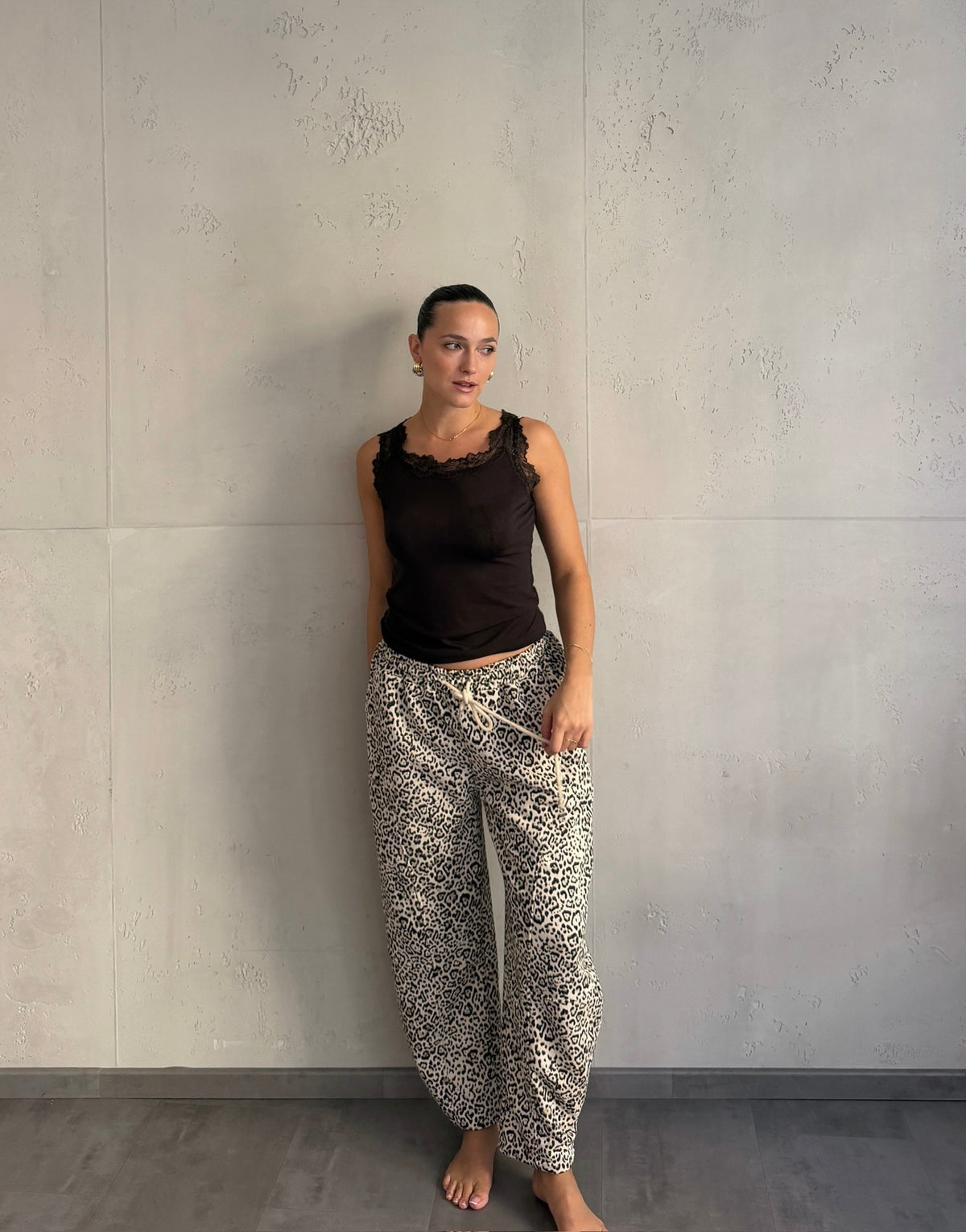 Leo Jogginghose im Barrel-Fit