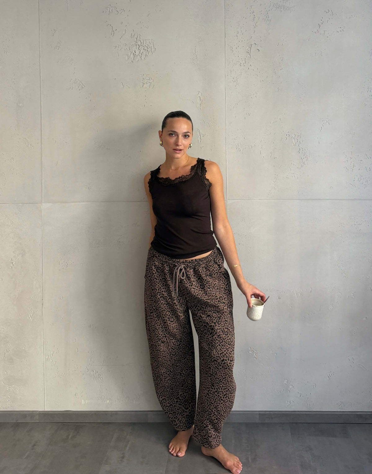 Leo Jogginghose im Barrel-Fit