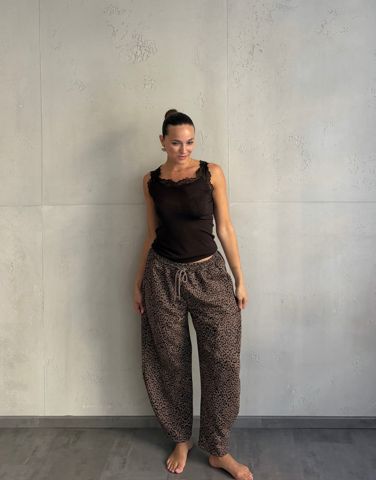 Leo Jogginghose im Barrel-Fit