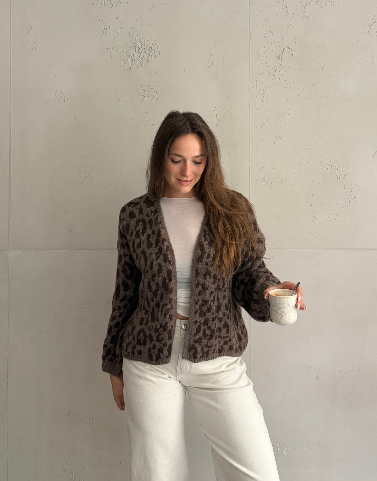Leo Cardigan ohne Verschluss