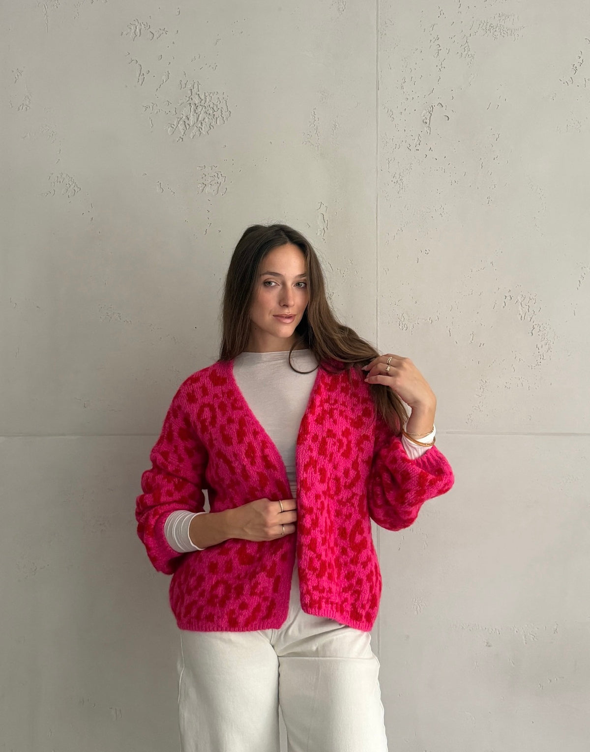 Leo Cardigan ohne Verschluss