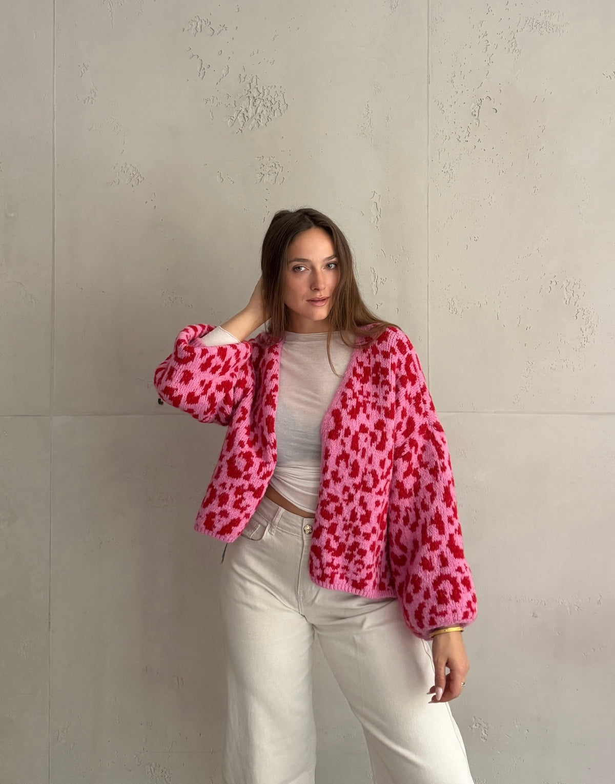 Leo Cardigan ohne Verschluss