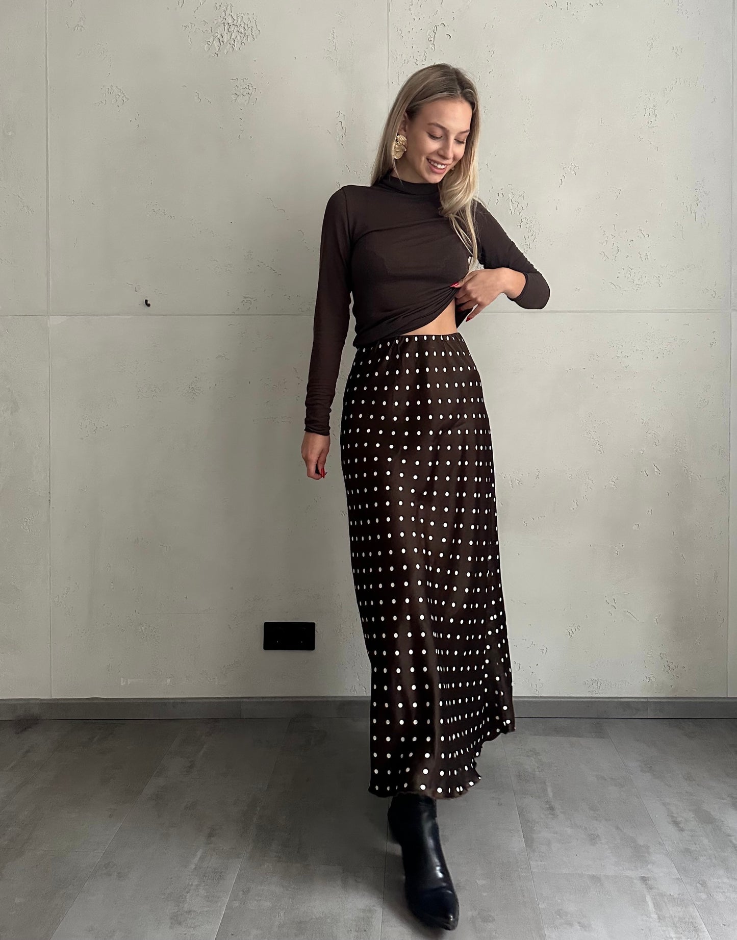 Silky Rock gepunktet – fließender Look