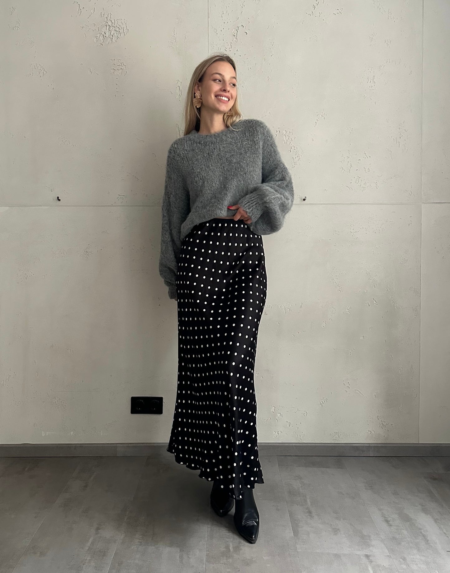 Silky Rock gepunktet – fließender Look