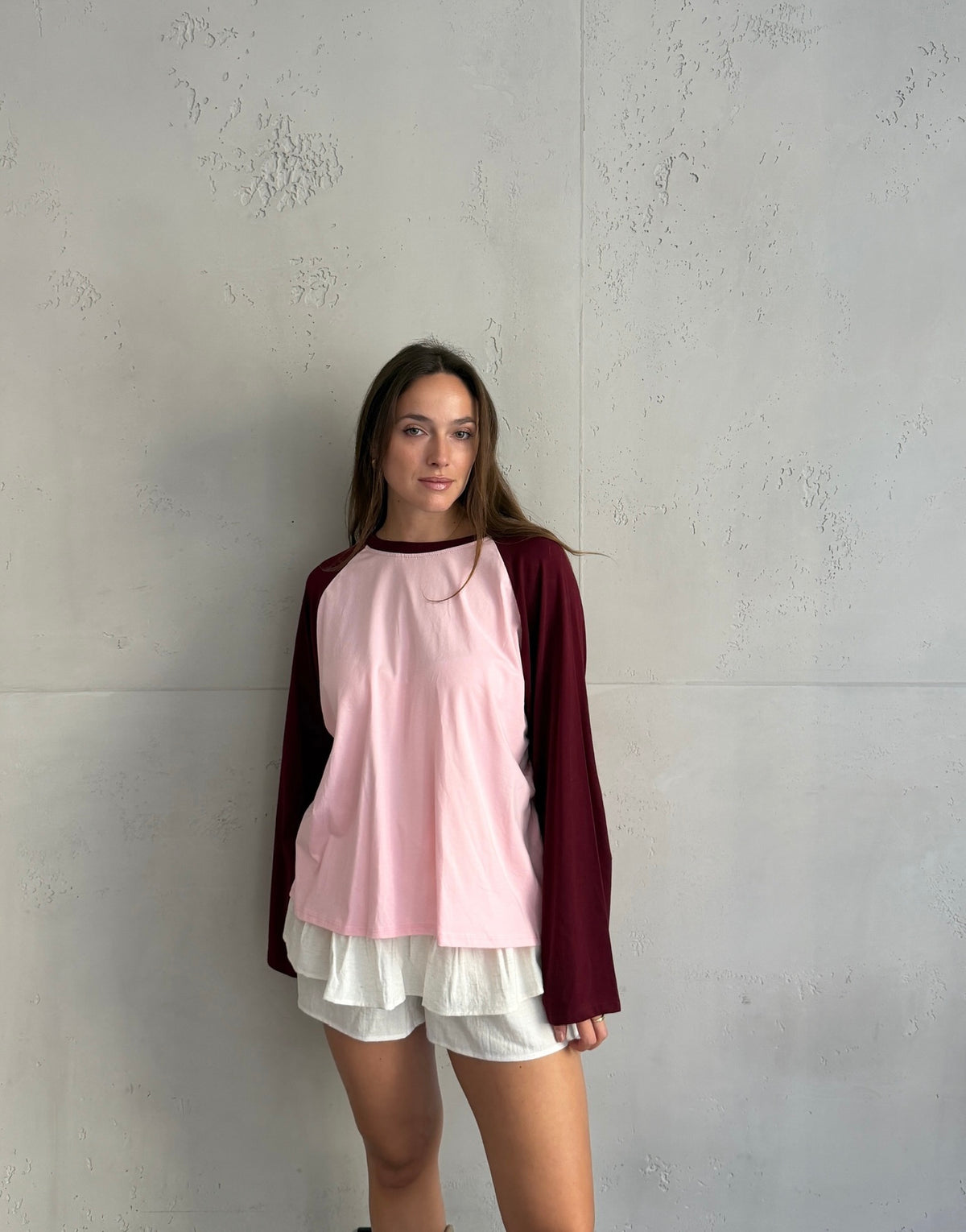 Longsleeve mit Kontrastärmeln