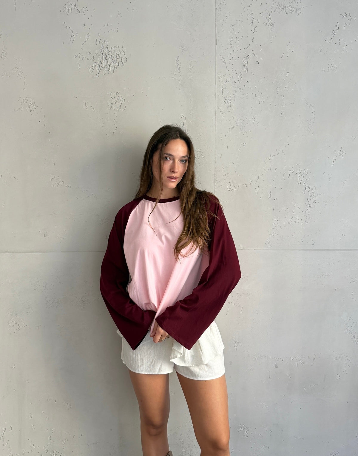 Longsleeve mit Kontrastärmeln