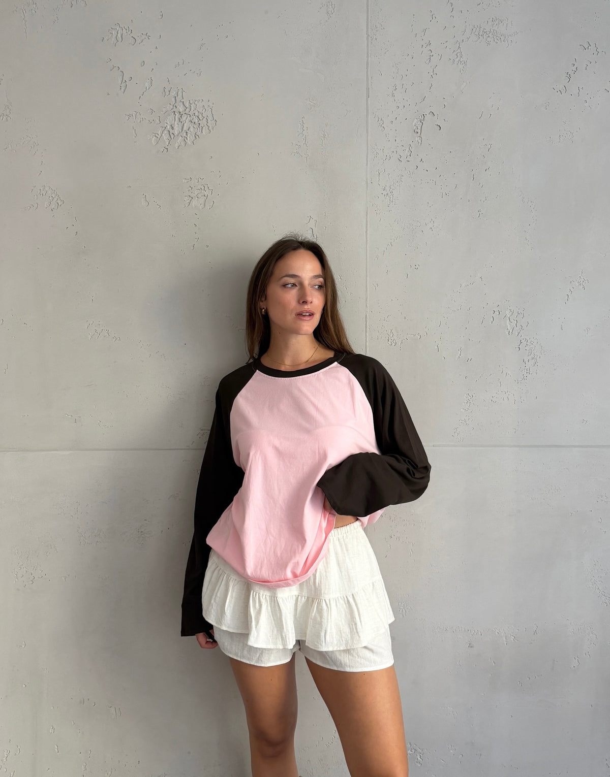 Longsleeve mit Kontrastärmeln