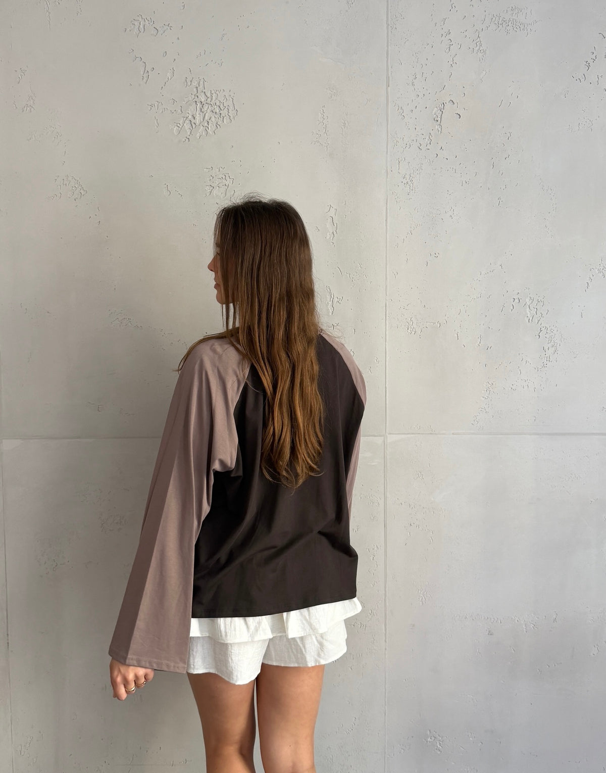 Longsleeve mit Kontrastärmeln