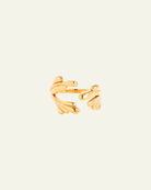 Adjustable Ring – Edelstahl, Gold, One Size - Switch-Fashion