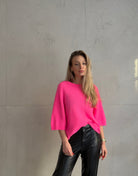 Alpaka Pullover mit 3/4 Arm - Switch - Fashion