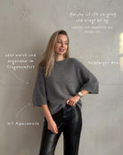 Alpaka Pullover mit 3/4 Arm - Switch - Fashion