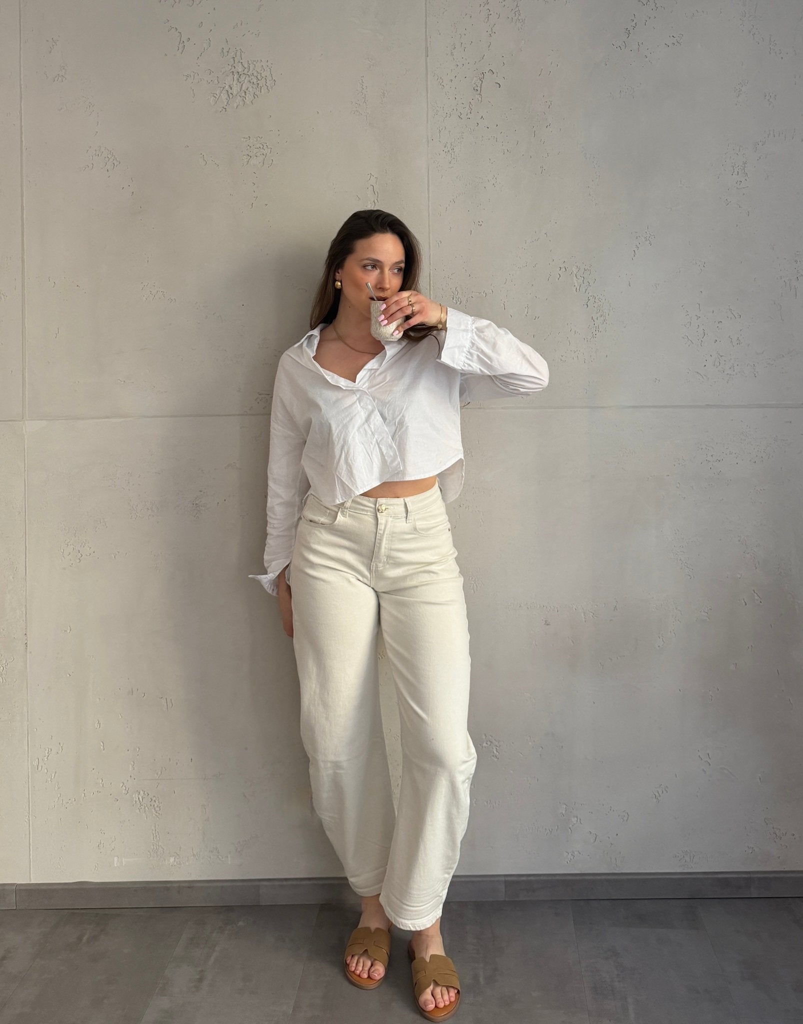 Ballon Jeans in Beige - Switch - Fashion