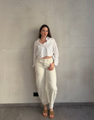 Ballon Jeans in Beige - Switch - Fashion