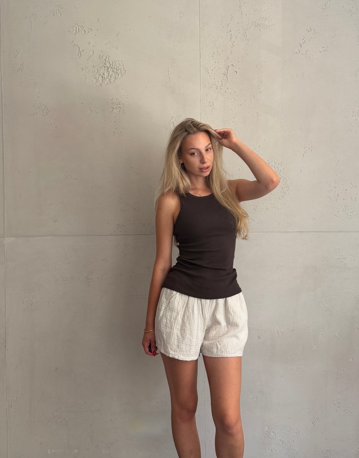 Basic Ripp Top aus Baumwolle - Switch-Fashion
