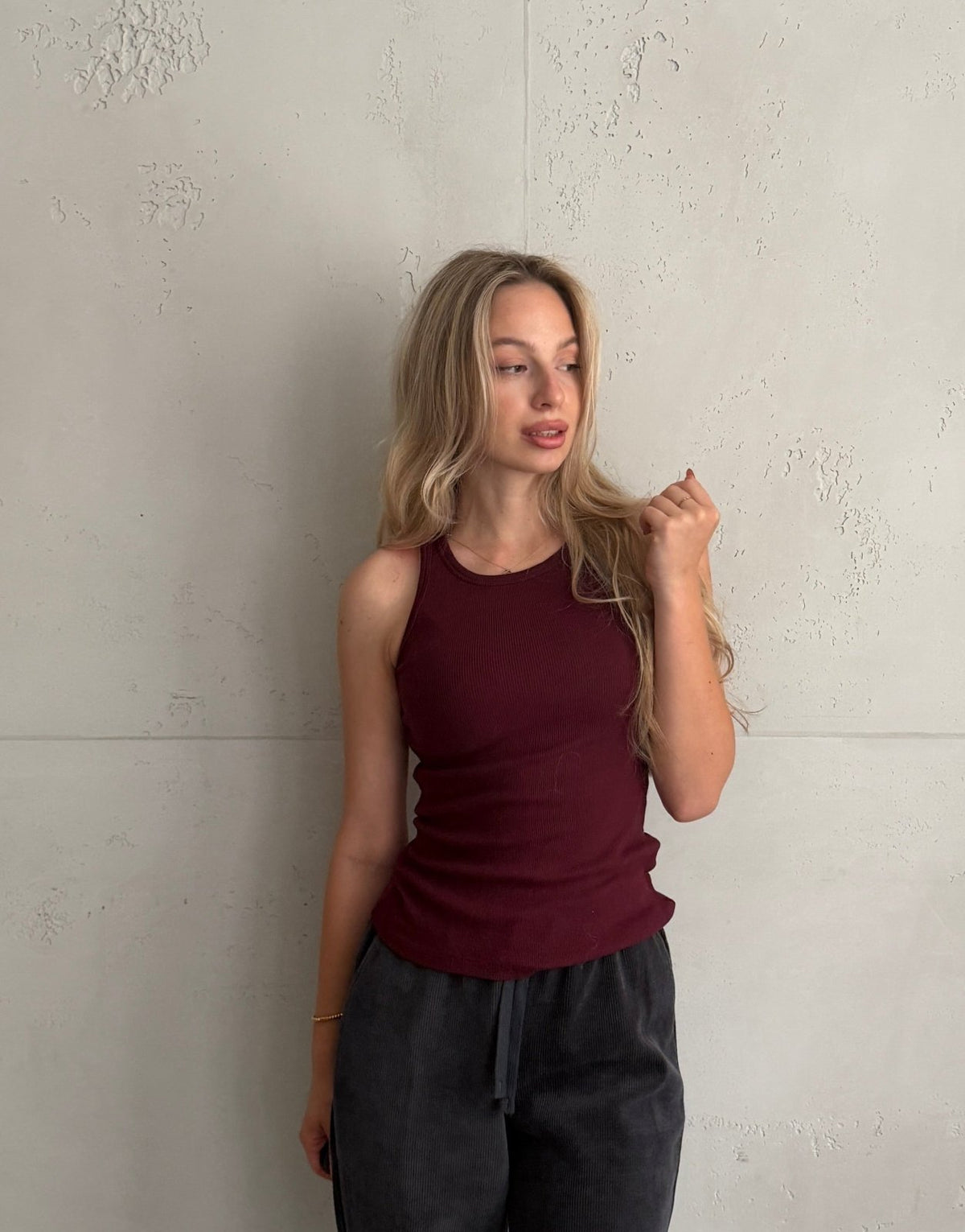 Basic Ripp Top aus Baumwolle - Switch-Fashion