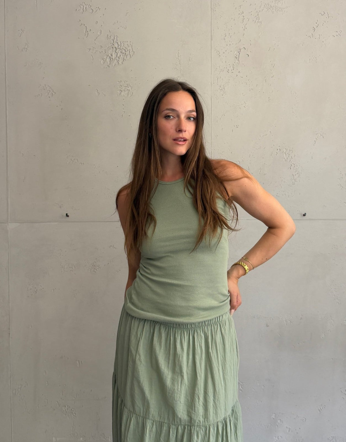 Basic Ripp Top aus Baumwolle - Switch-Fashion