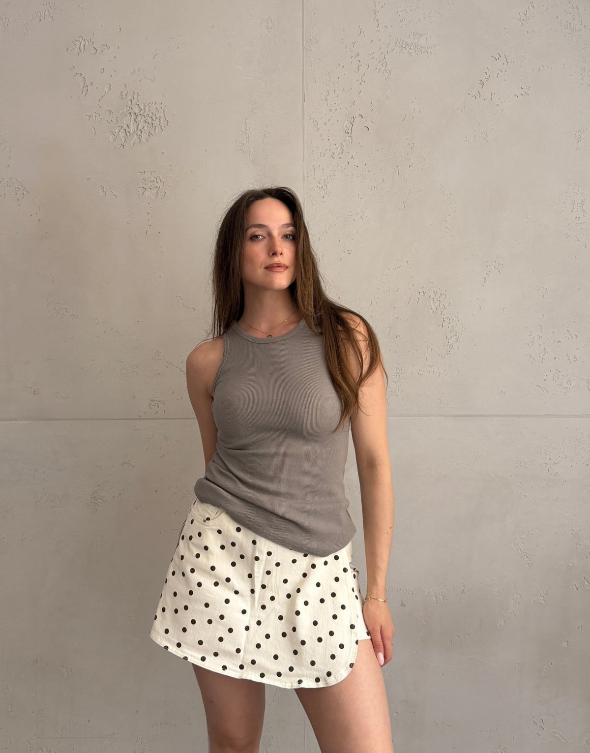 Basic Ripp Top aus Baumwolle - Switch - Fashion