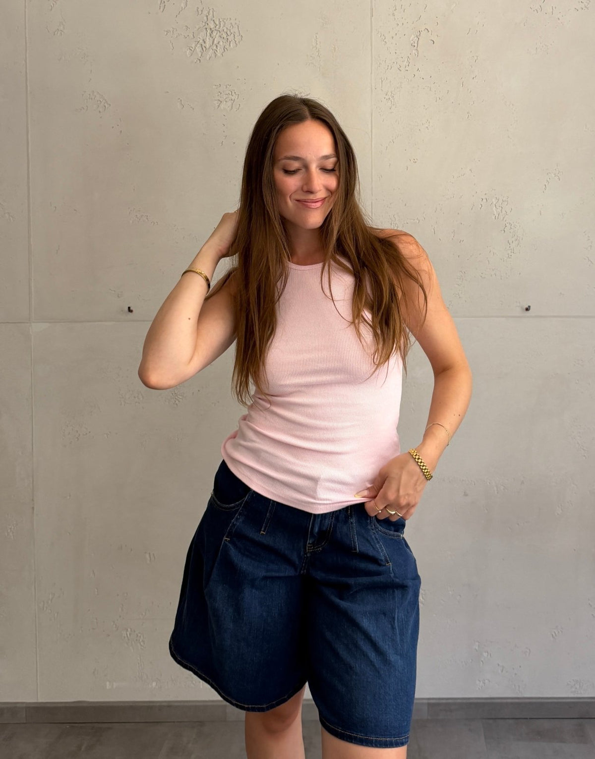 Basic Ripp Top aus Baumwolle - Switch-Fashion
