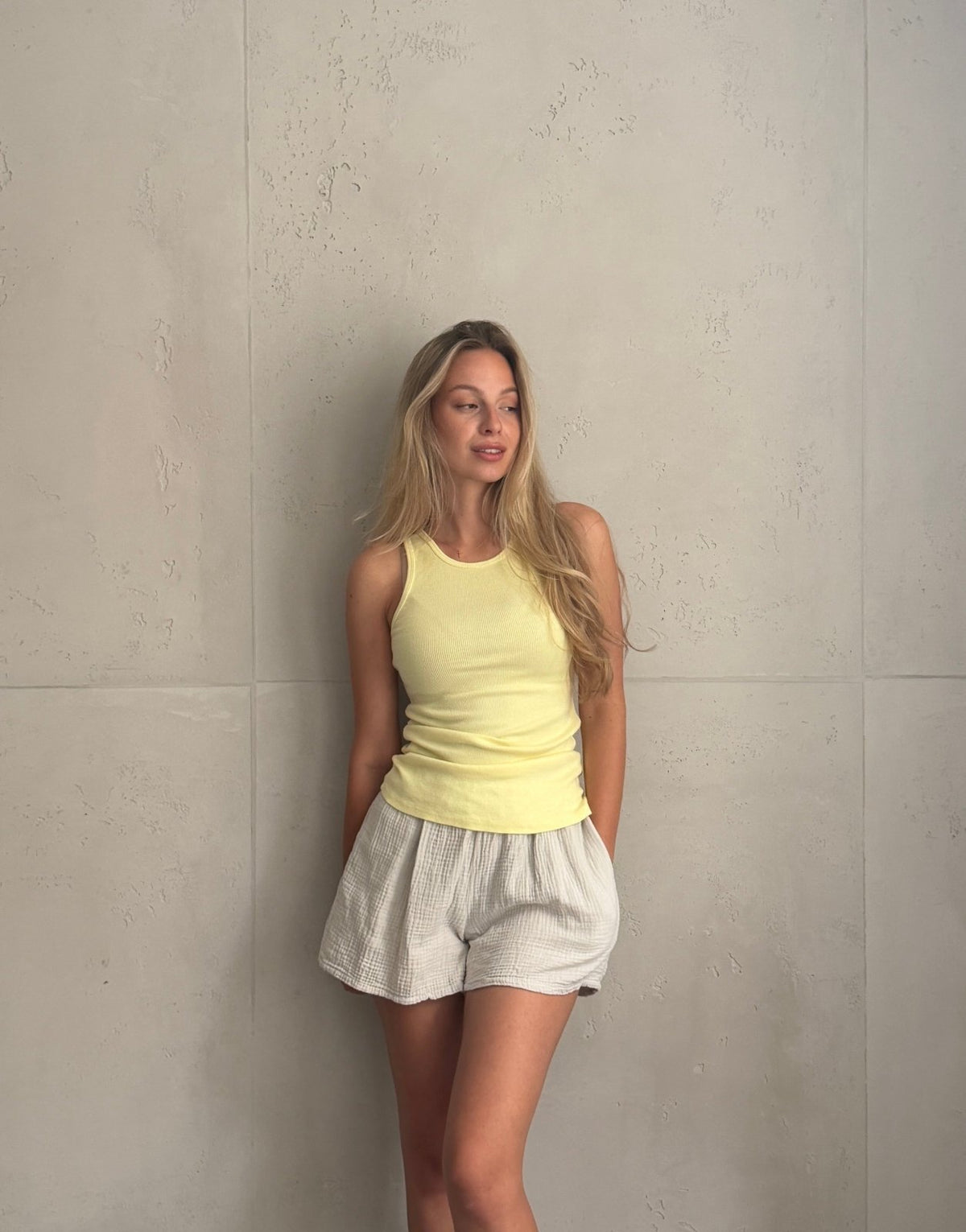 Basic Ripp Top aus Baumwolle - Switch-Fashion