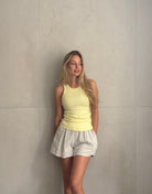Basic Ripp Top aus Baumwolle - Switch-Fashion