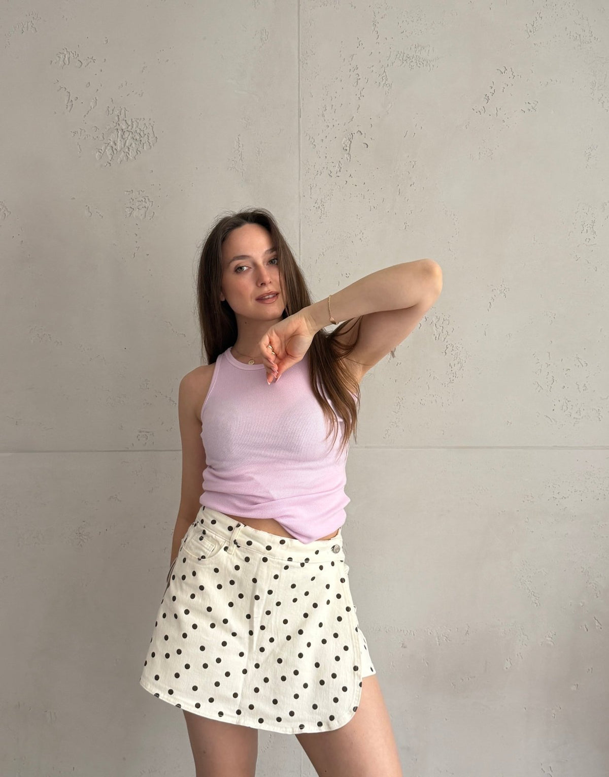 Basic Ripp Top aus Baumwolle - Switch - Fashion
