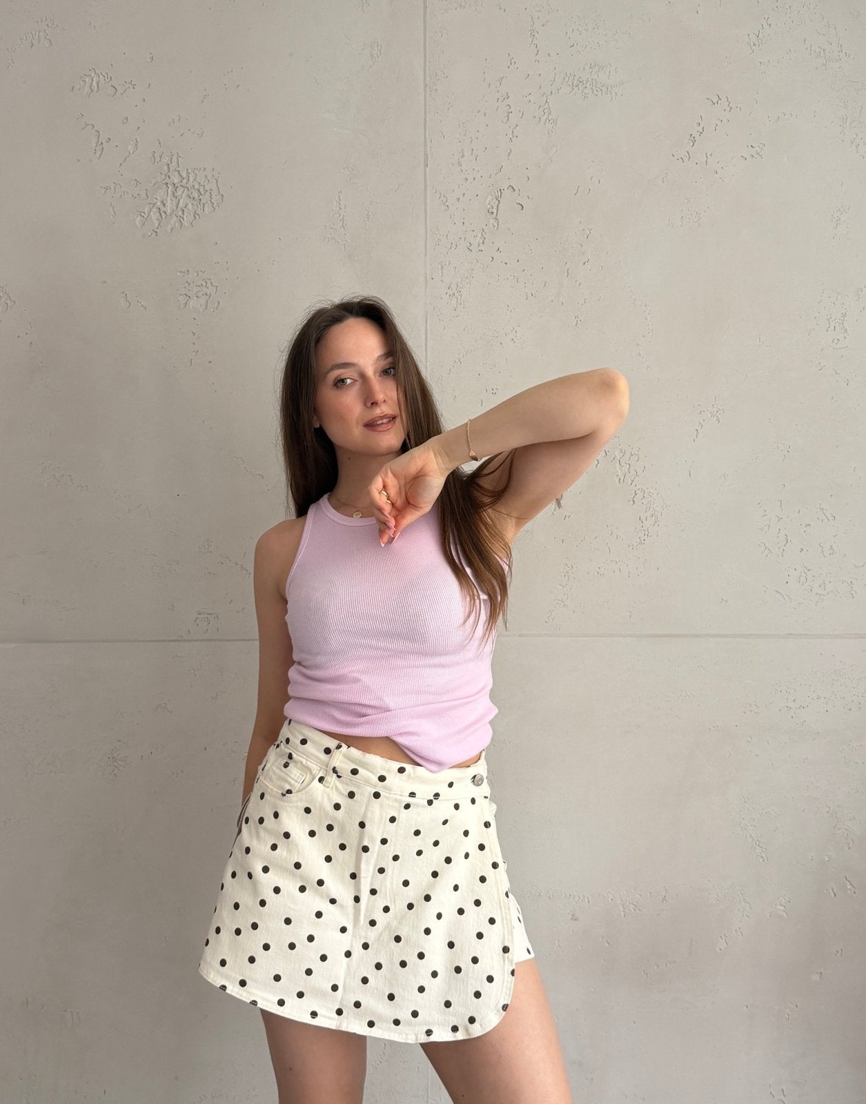 Basic Ripp Top aus Baumwolle - Switch - Fashion