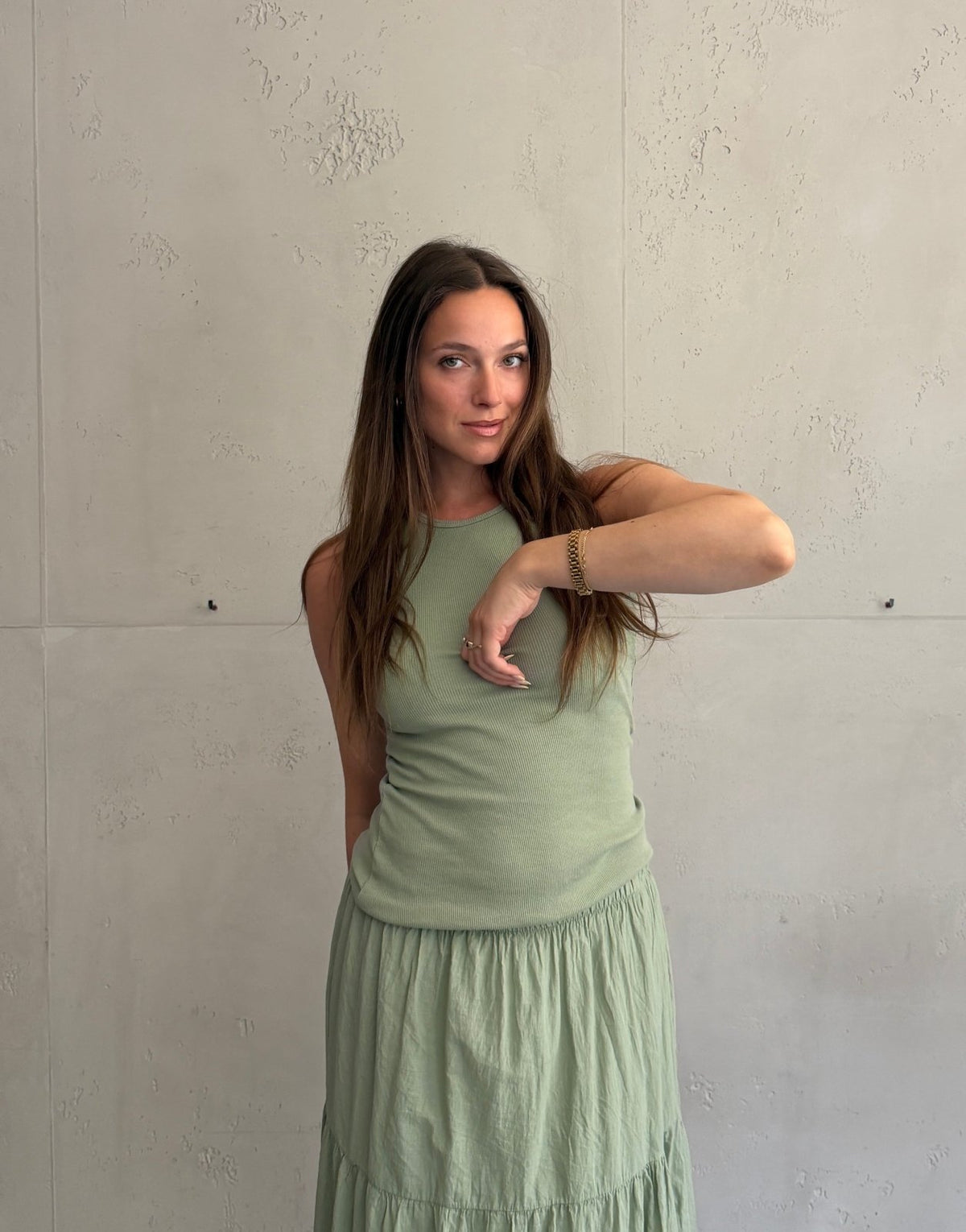 Basic Ripp Top aus Baumwolle - Switch-Fashion