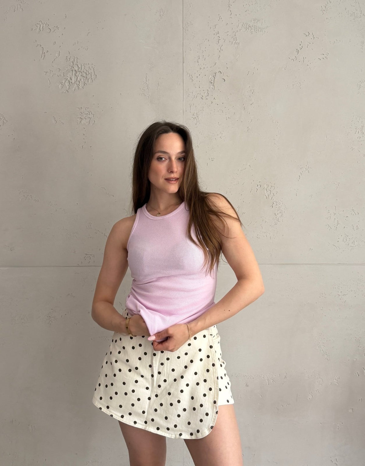 Basic Ripp Top aus Baumwolle - Switch - Fashion