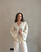 Boho Leinenbluse - Switch - Fashion