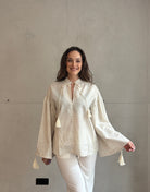 Boho Leinenbluse - Switch - Fashion