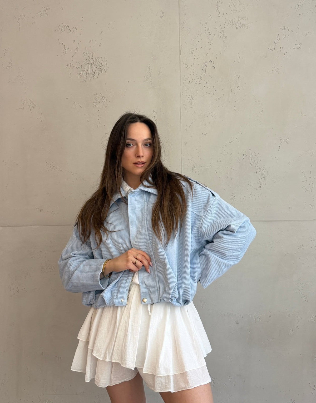 Cord - Bomberjacke im Boxy Style - Switch - Fashion