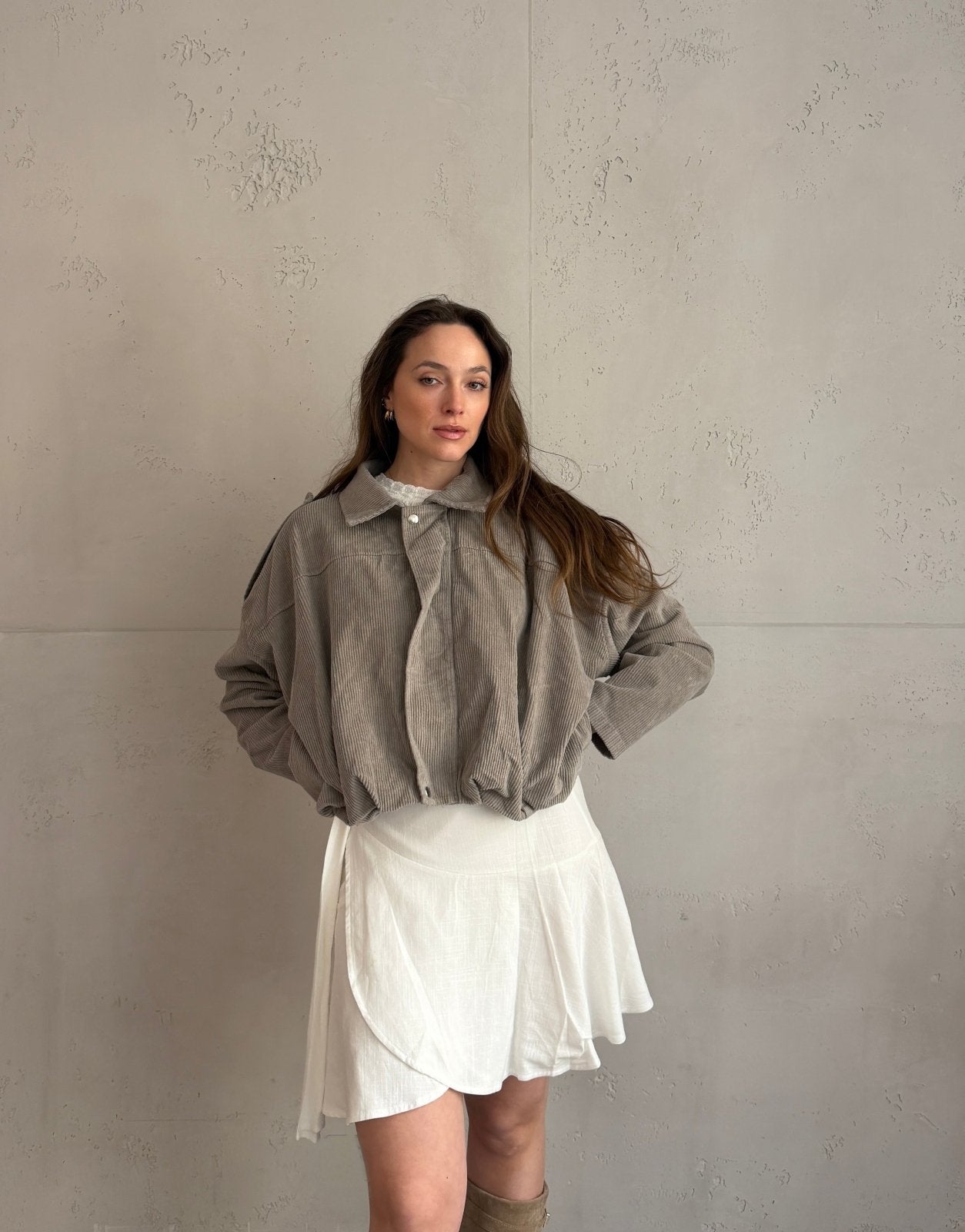 Cord - Bomberjacke im Boxy Style - Switch - Fashion