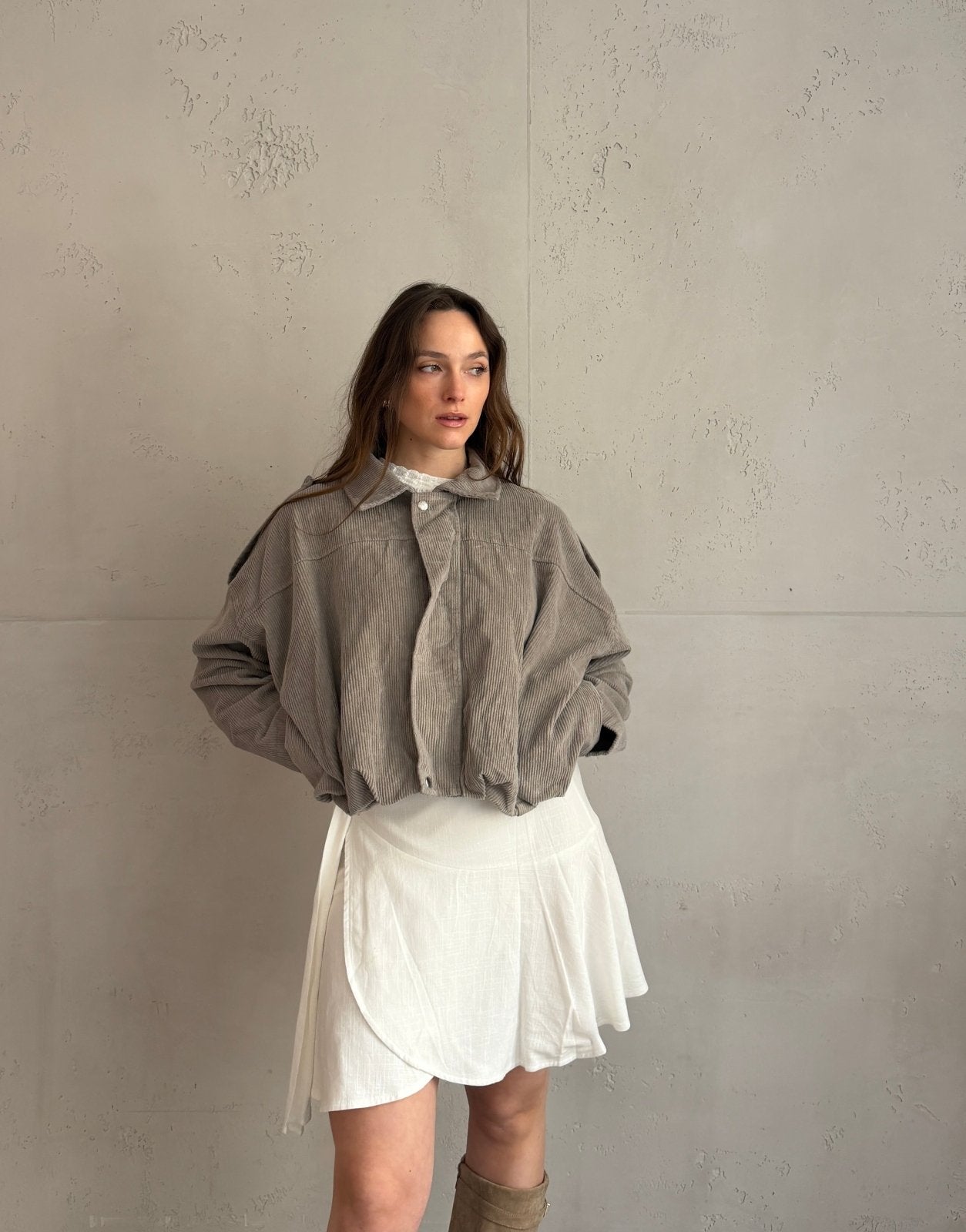 Cord - Bomberjacke im Boxy Style - Switch - Fashion