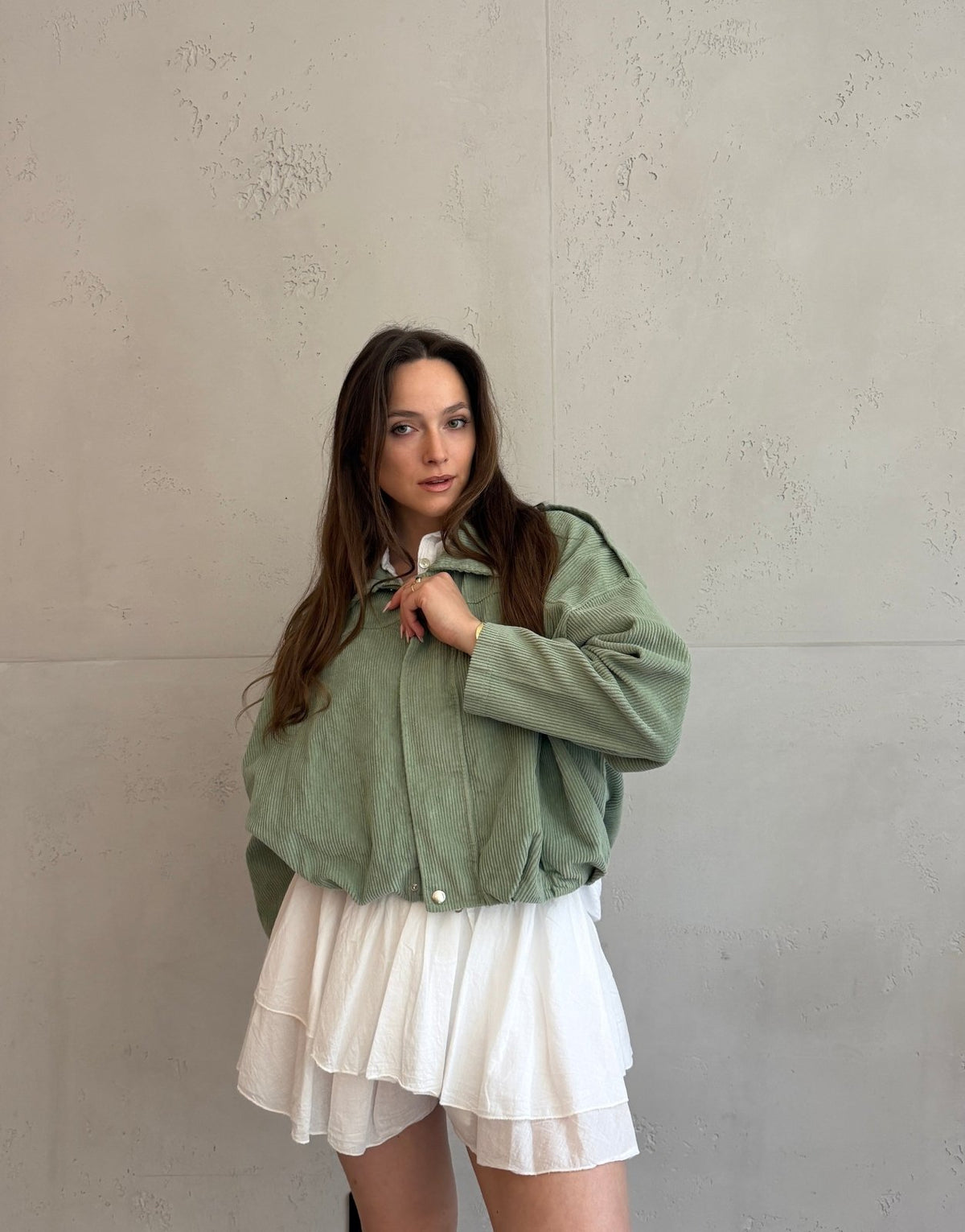 Cord - Bomberjacke im Boxy Style - Switch - Fashion