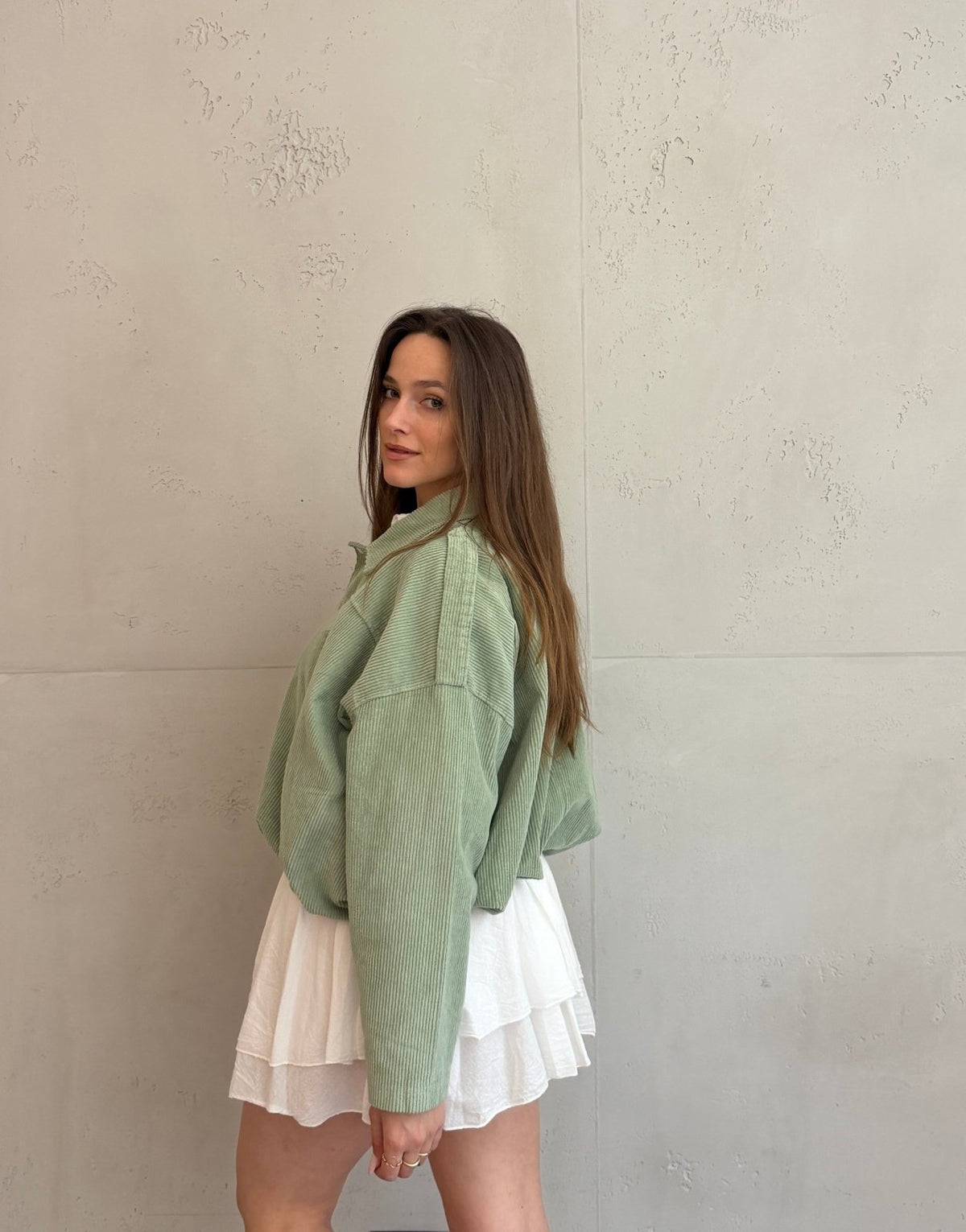 Cord - Bomberjacke im Boxy Style - Switch - Fashion