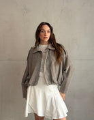 Cord - Bomberjacke im Boxy Style - Switch - Fashion